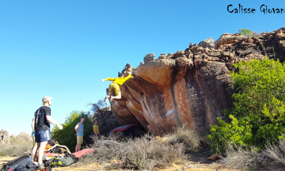 Sud Africa – Rocklands – Dyno bouldering